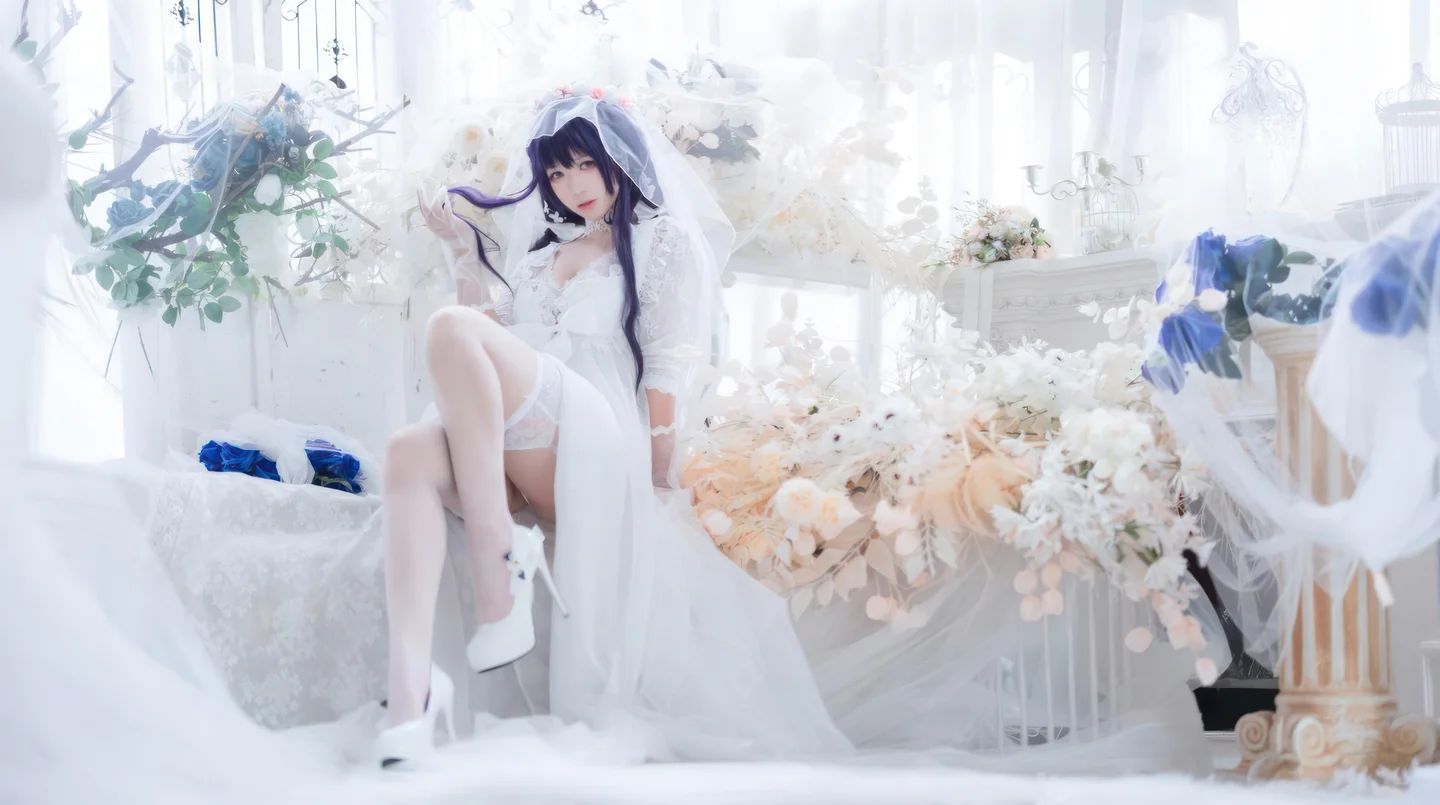 樱落酱w - 碧蓝航线·吾妻花嫁 [19P-112MB] tg@simisebaisi 【丝足阁】003.webp